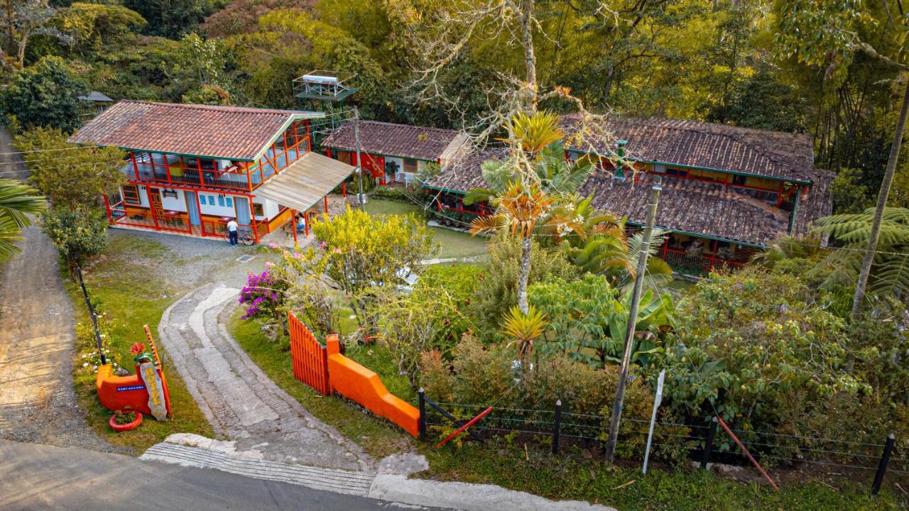 Kantarrana Casa De Campo Jardín Eksteriør billede