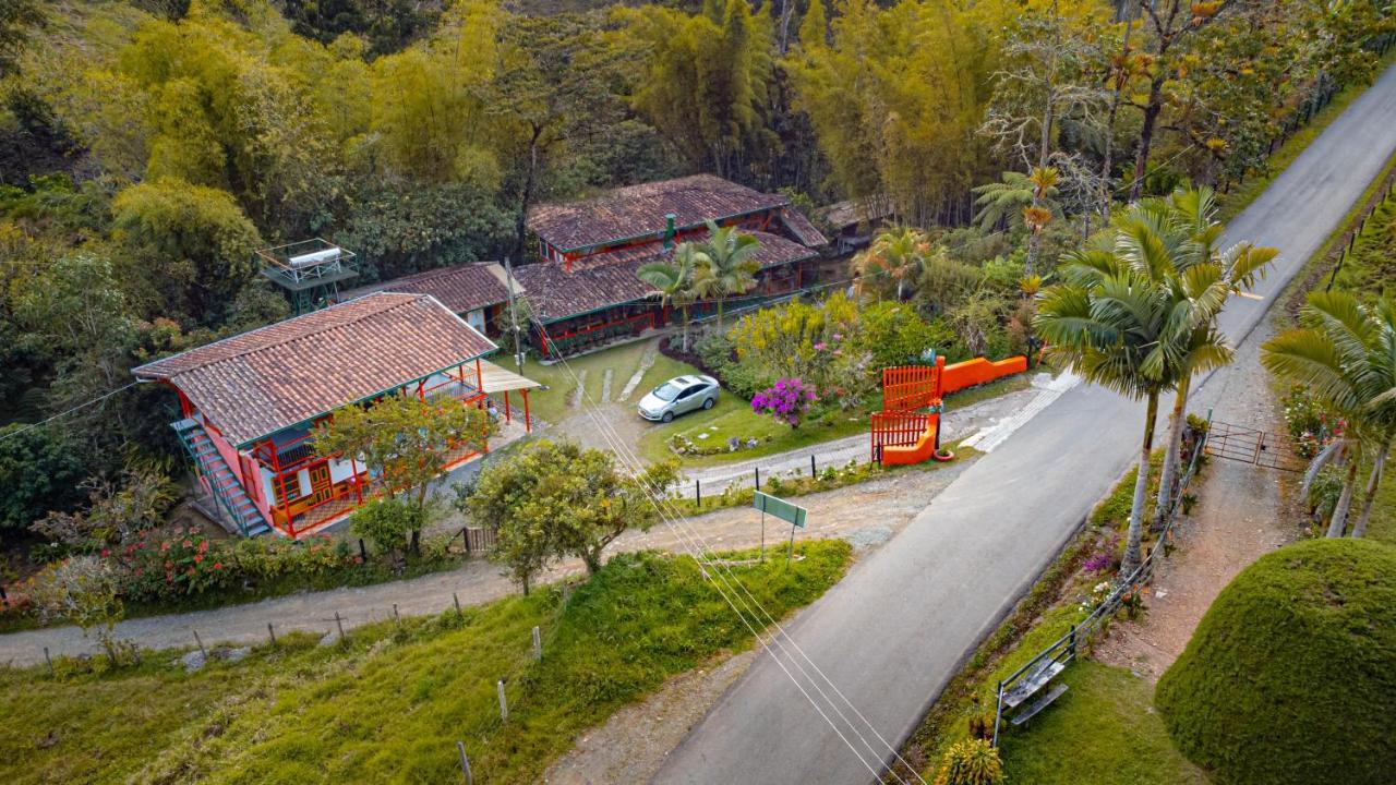 Kantarrana Casa De Campo Jardín Eksteriør billede