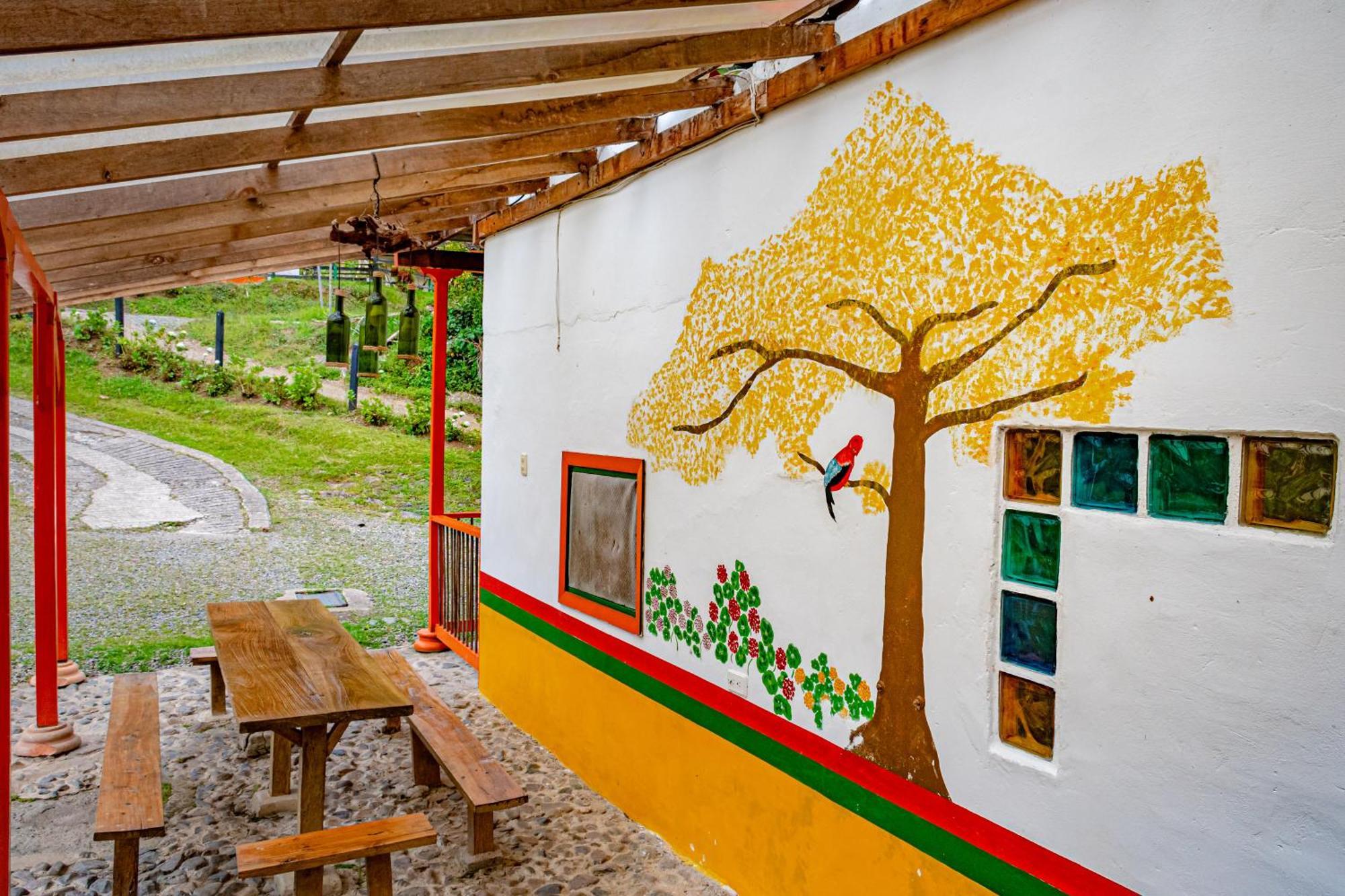 Kantarrana Casa De Campo Jardín Eksteriør billede