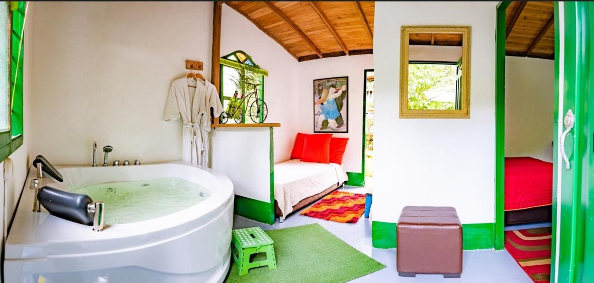 Kantarrana Casa De Campo Jardín Eksteriør billede